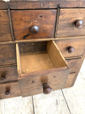 Antique tabletop drawers