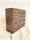 Antique tabletop drawers
