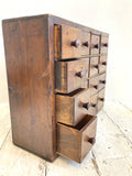 Antique tabletop drawers