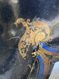 Large Victorian papier-mache tray
