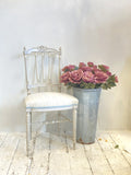 C19th French chair with original paint B