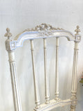 C19th French chair with original paint B