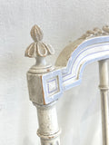 C19th French chair with original paint B