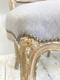 Antique French Louis XV style chair B