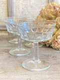 Set of 4 champagne coupes