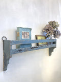 Painted Indian shelf