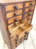 Tabletop watchmaker's drawers
