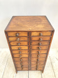 Tabletop watchmaker's drawers