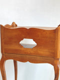 Antique French chevet or bedside