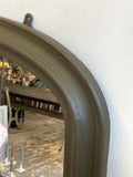 Large Victorian overmantle mirror with original mercury plate