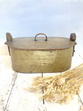 Antique scandinavian bentwood tine box