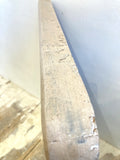 Heavily foxed antique mirror