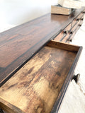Victorian desktop drawers