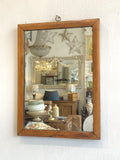 Victorian mahogany framed mirror