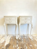 Pair of vintage bedsides - 2 drawer