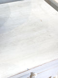 Pair of painted pine bedside cabinets