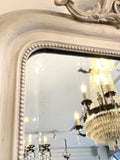 C19th crested Louis Philippe mirror