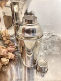 Vintage silver plated cocktail shaker