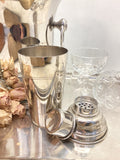 Vintage silver plated cocktail shaker
