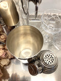 Vintage silver plated cocktail shaker