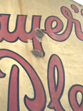 Vintage double sided enamel Players sign