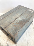 C19th trunk with original paint