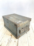 C19th trunk with original paint