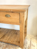 Victorian pine kitchen counter