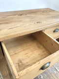 Victorian pine kitchen counter