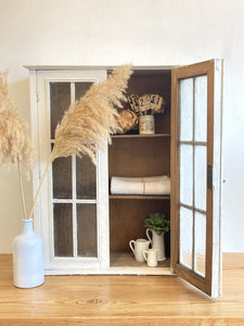 Chippy French wall cabinet