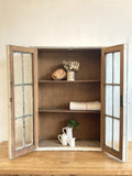 Chippy French wall cabinet