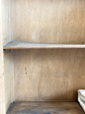 Chippy French wall cabinet