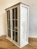Chippy French wall cabinet