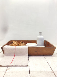 Rustic wooden tray