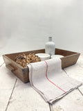Rustic wooden tray