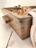 Rustic wooden tray