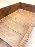 Rustic wooden tray