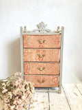 Vintage French haberdashery cabinet
