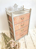 Vintage French haberdashery cabinet