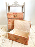 Vintage French haberdashery cabinet