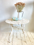 Vintage 'Love Heart' garden table