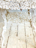 Vintage 'Love Heart' garden table