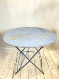 Vintage folding French garden table