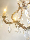 Vintage 6 arm Marie Therese chandelier