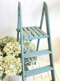 Painted step ladder
