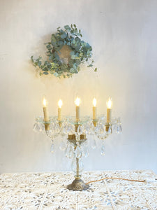 5 arm Venetian table lamp