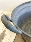 Vintage galvanised tub