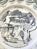 1930's Saint-Amand Sports talking plates
