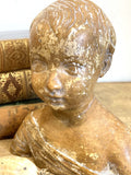 French plaster bust