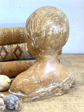 French plaster bust